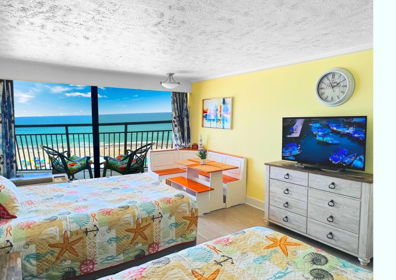 New ! Unique Oceanfront Condo At Ocean Reef Resort-Free Parking - Amazing Pools Миртл-Бич Экстерьер фото