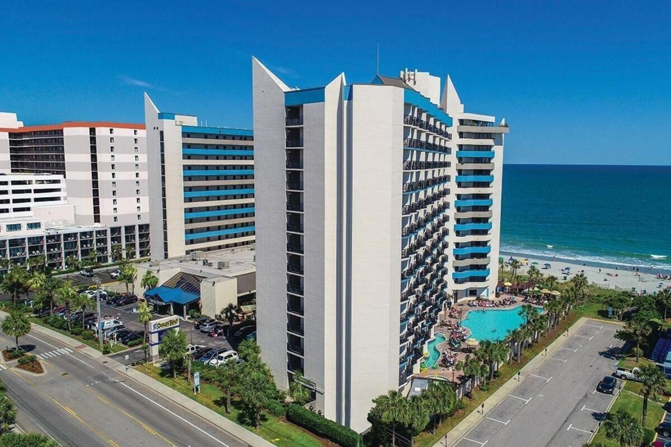 New ! Unique Oceanfront Condo At Ocean Reef Resort-Free Parking - Amazing Pools Миртл-Бич Экстерьер фото